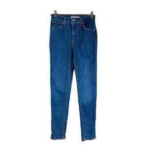 Levi’s High Rise Skinny Ankle Stretch Jeans Medium Wash Women’s Size 26
